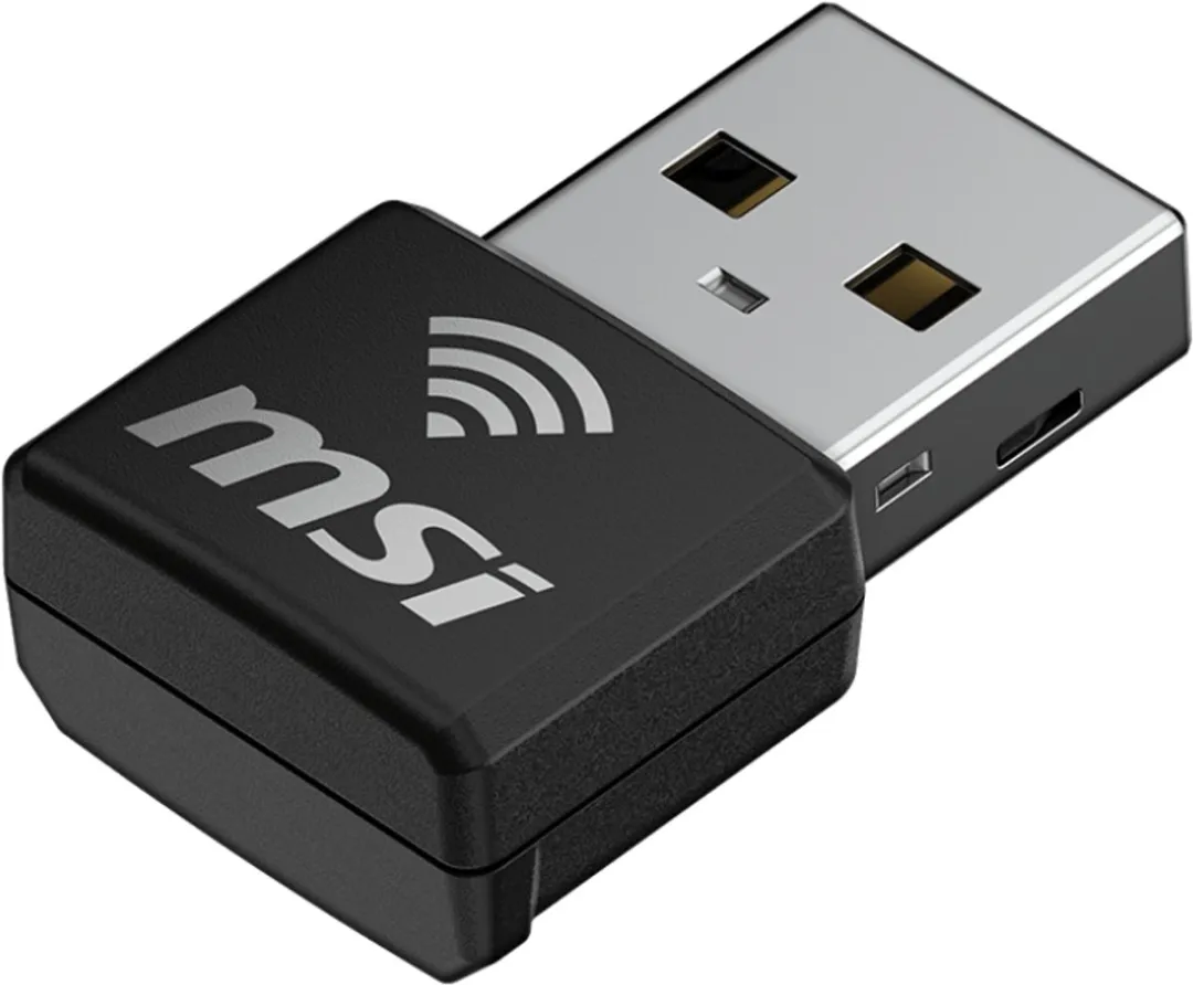 MSI AX1800 Nano WiFi USB Adapter - Zwart - afbeelding 6 van 6