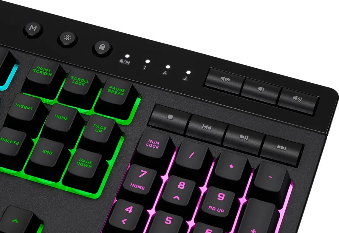 Corsair K55 RGB Pro Gaming Toetsenbord - Zwart - afbeelding 6 van 6