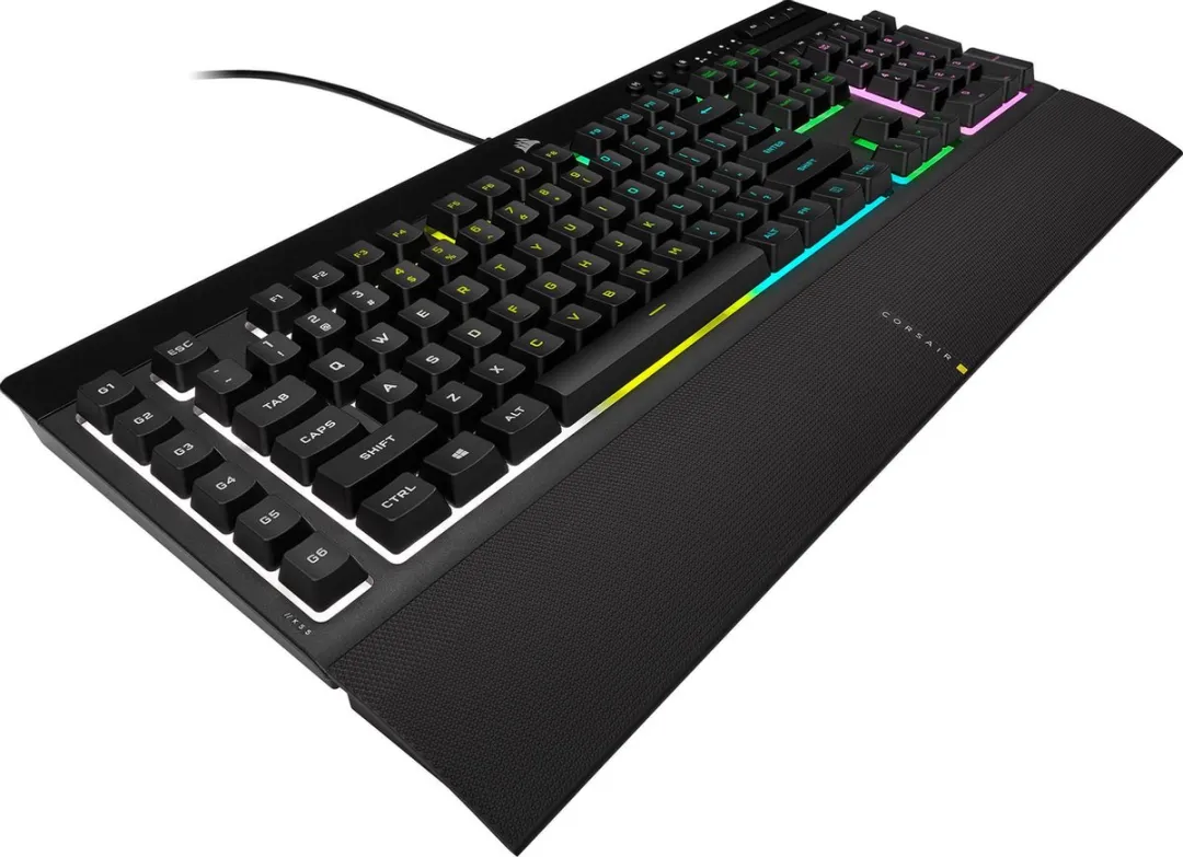 Corsair K55 RGB Pro - Gaming Toetsenbord - Membraam toetsen - Qwerty  Zwart