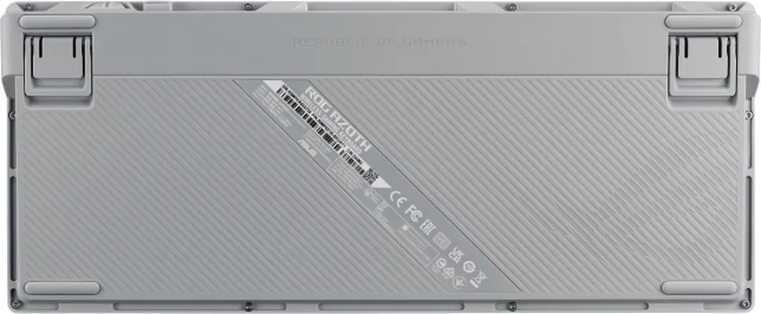 ASUS ROG Azoth - toetsenbord draadloos - USB 2.0, 2.4Ghz, Bluetooth 5.1 - QWERTY - Wit