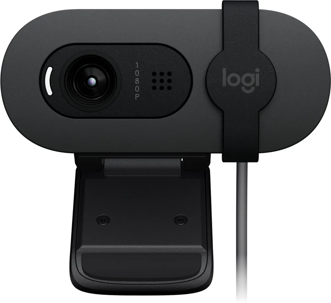 Logitech Brio 100 - Webcam - Full HD - 1080p/30fps - Graphite