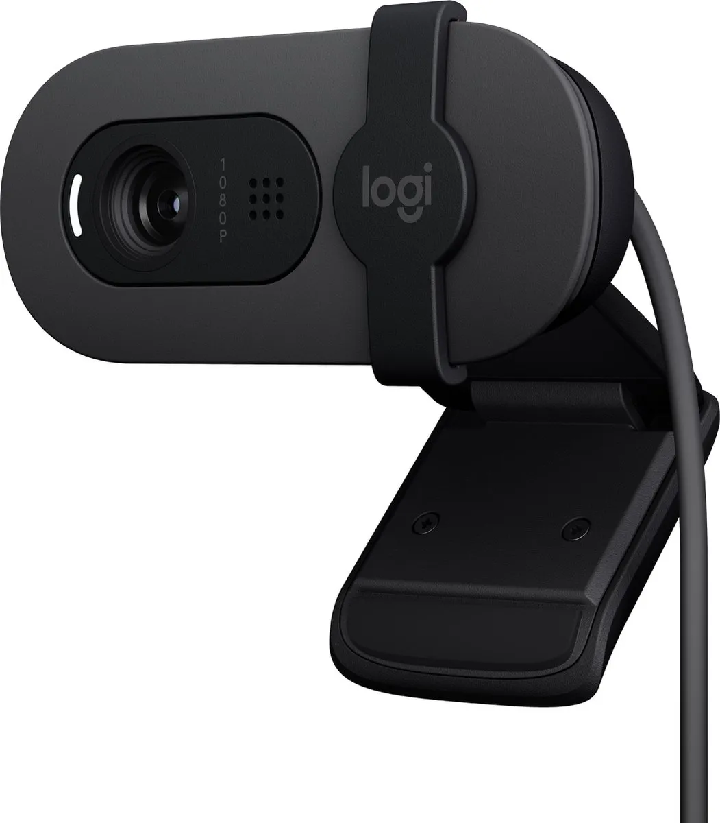 Logitech Brio 100 - Webcam - Full HD - 1080p/30fps - Graphite