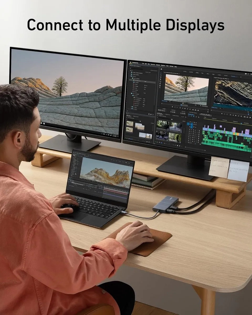Anker 565 A83880A1 USB-C Hub 11-in-1 - Grijs