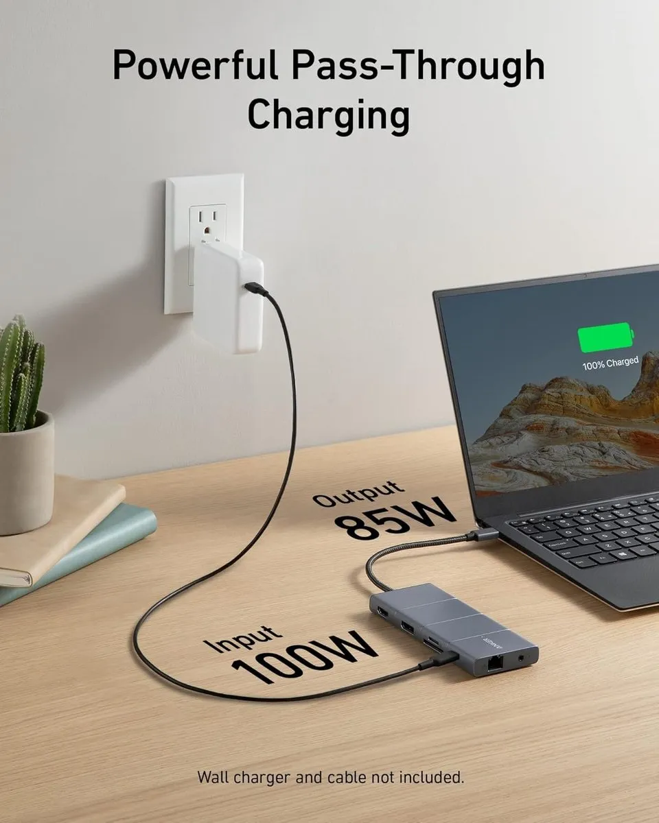 Anker 565 A83880A1 USB-C Hub 11-in-1 - Grijs