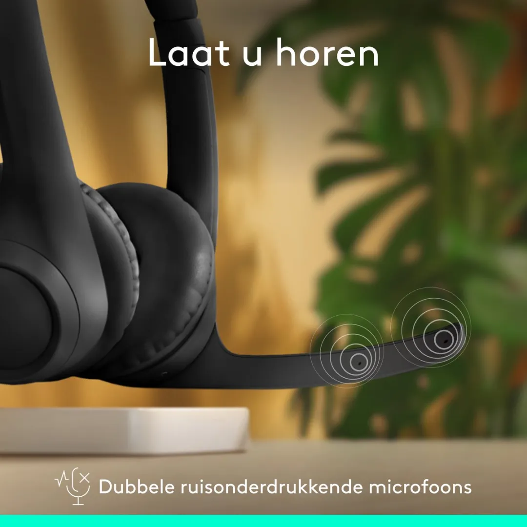 Logitech Zone 300 Draadloze Headset - Zwart