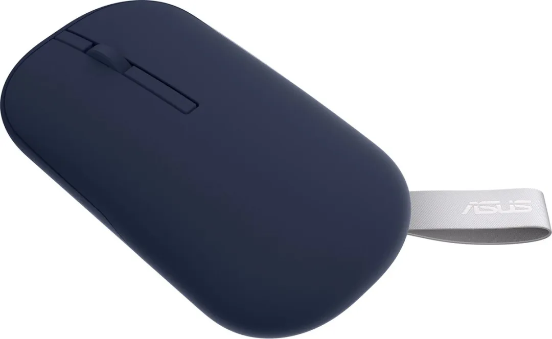 ASUS MD100 Muis - Ambidextrous Draadloos Bluetooth 1600 DPI - Blauw