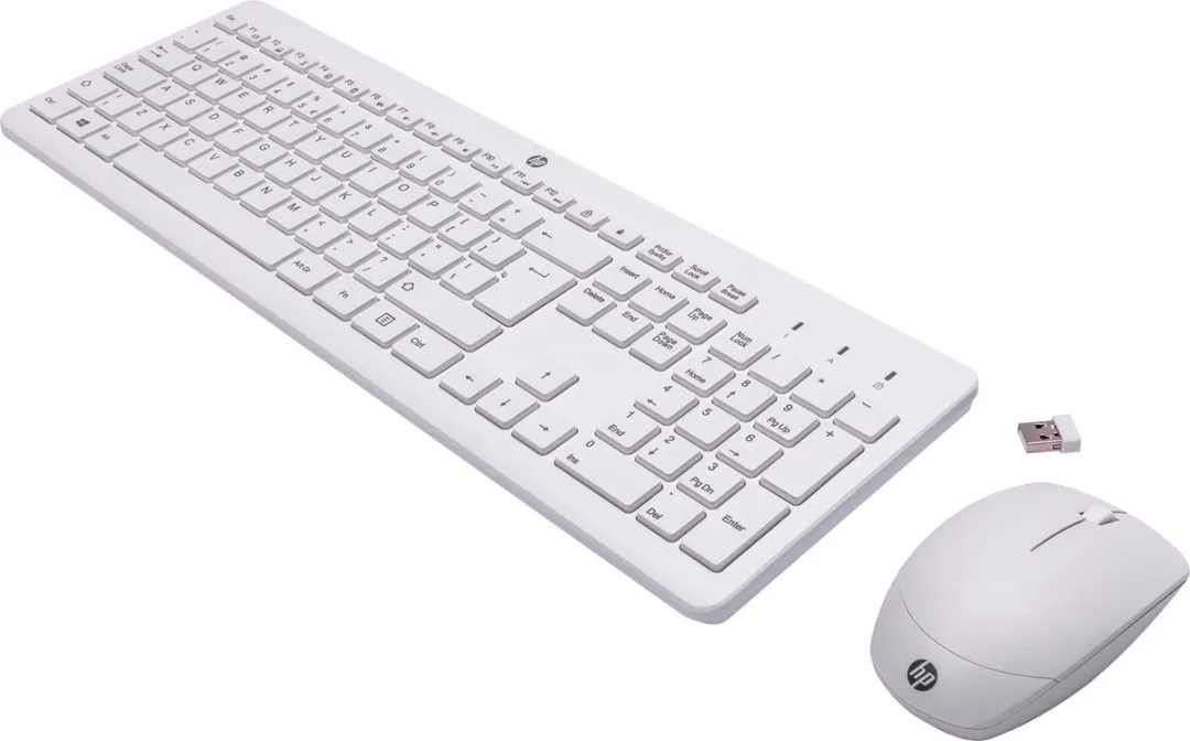 HP 230 Draadloos Toetsenbord & Muis - Wit