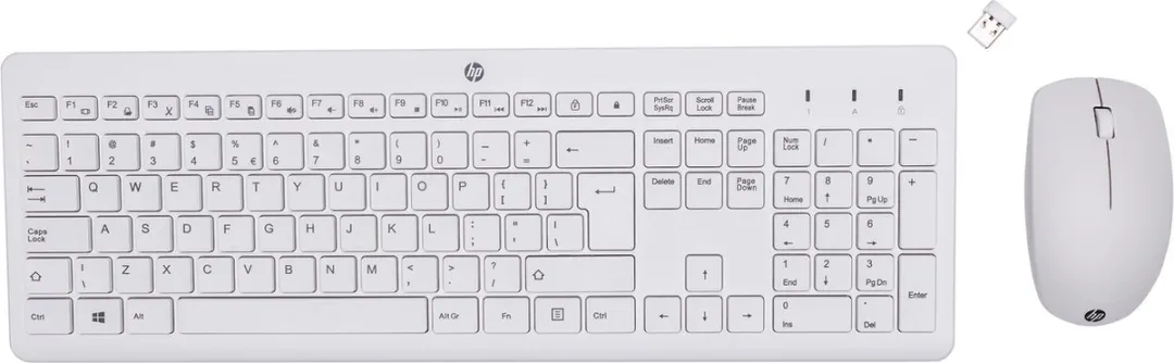 HP 230 Draadloos Toetsenbord & Muis - Wit