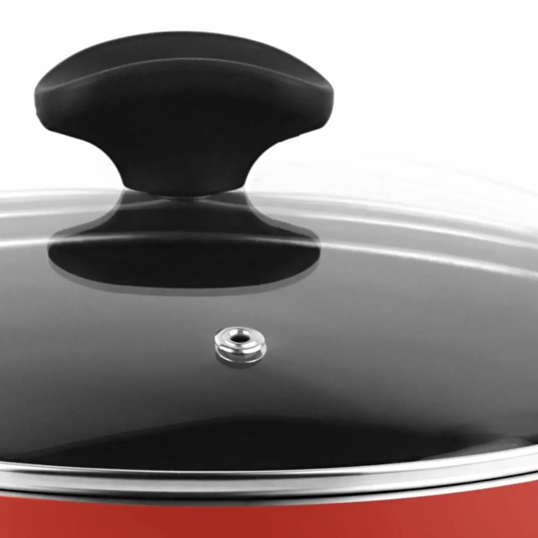 Fagor Maxima Kookpot Aluminium - Ø20x10cm - Rood - afbeelding 3 van 4