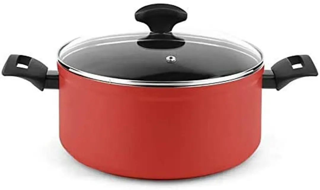 Fagor Maxima Kookpot Aluminium - Ø20x10cm - Rood - afbeelding 2 van 4