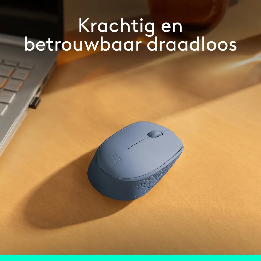 Logitech M171 Draadloze Muis - Blauw - 910-006866