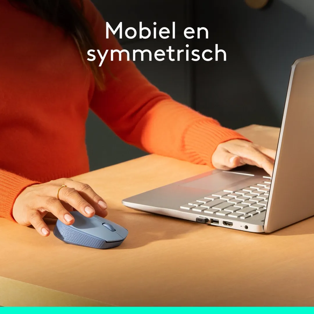 Logitech M171 Draadloze Muis - Blauw - 910-006866