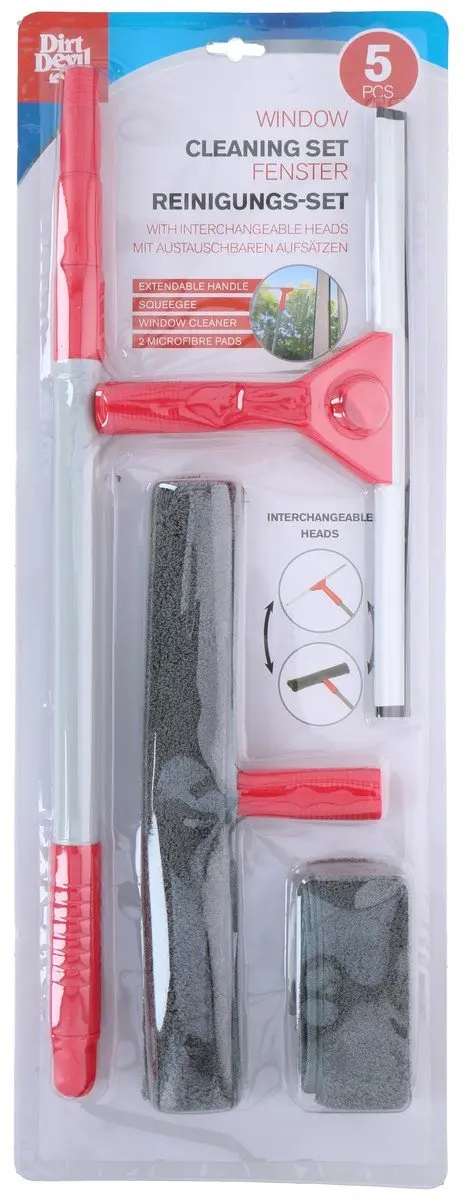 Dirt Devil Raamwisser Set - Telescopische Steel 57-129cm - afbeelding 6 van 6