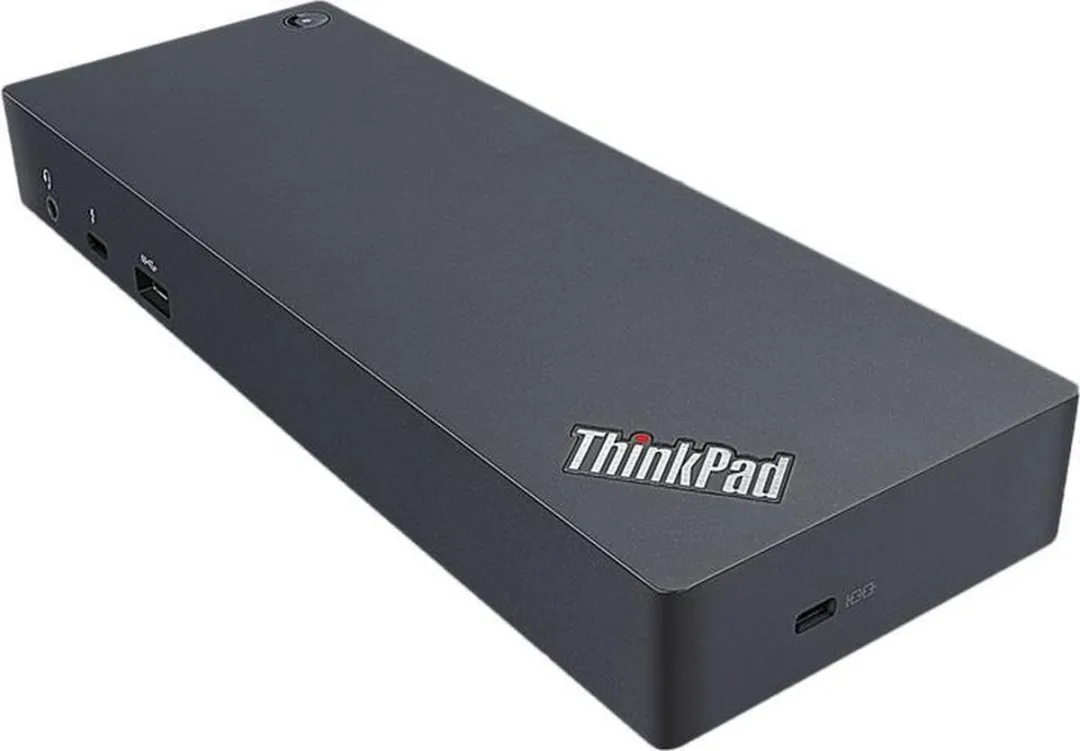 Lenovo ThinkPad Thunderbolt 3 Dock 40AC0135EU - Zwart - afbeelding 2 van 2