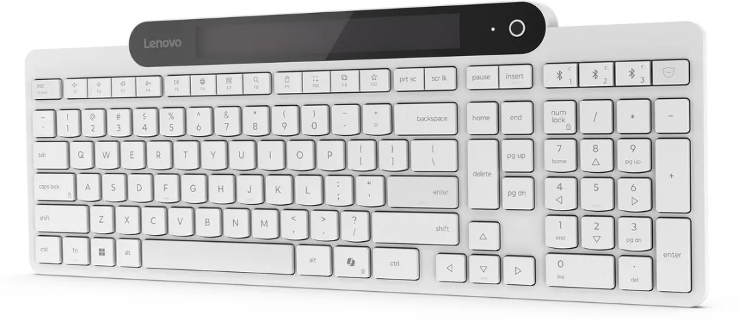 Lenovo 800 Zelfopladend Bluetooth-toetsenbord GY41R69601 - Blauw