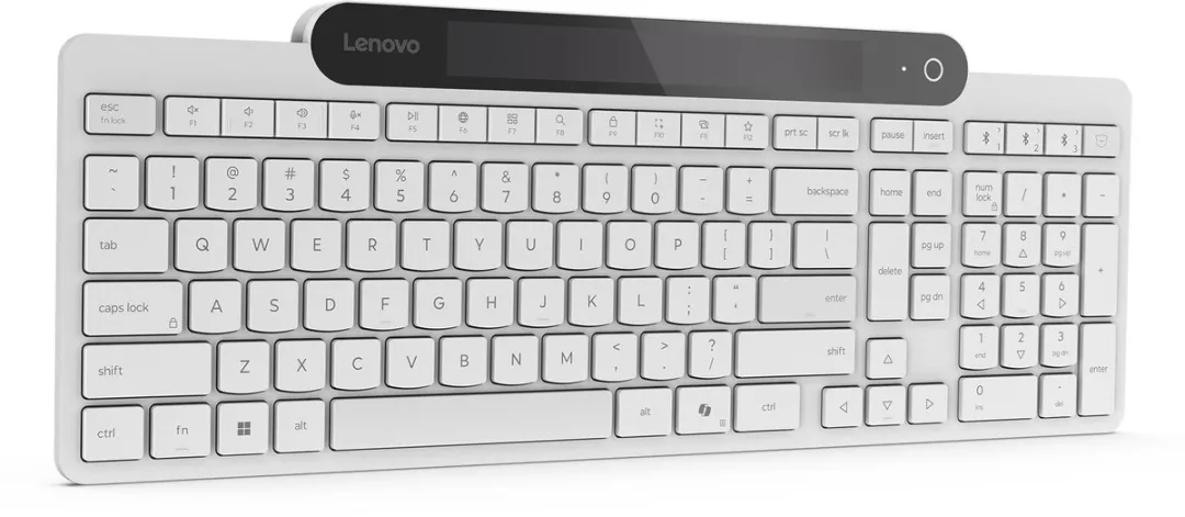 Lenovo 800 Zelfopladend Bluetooth-toetsenbord GY41R69601 - Blauw