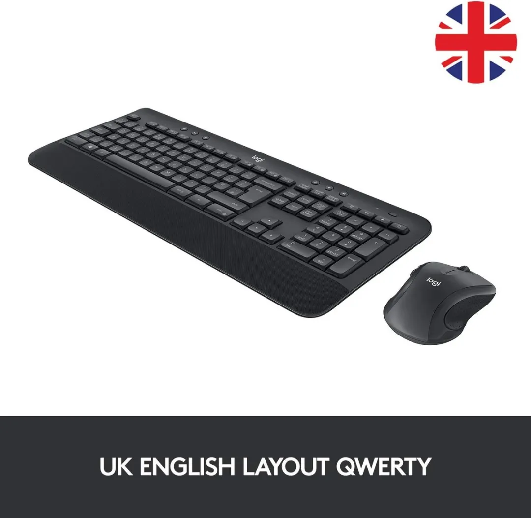 Logitech MK545 Advanced Draadloos Combo - Toetsenbord & Muis - Zwart