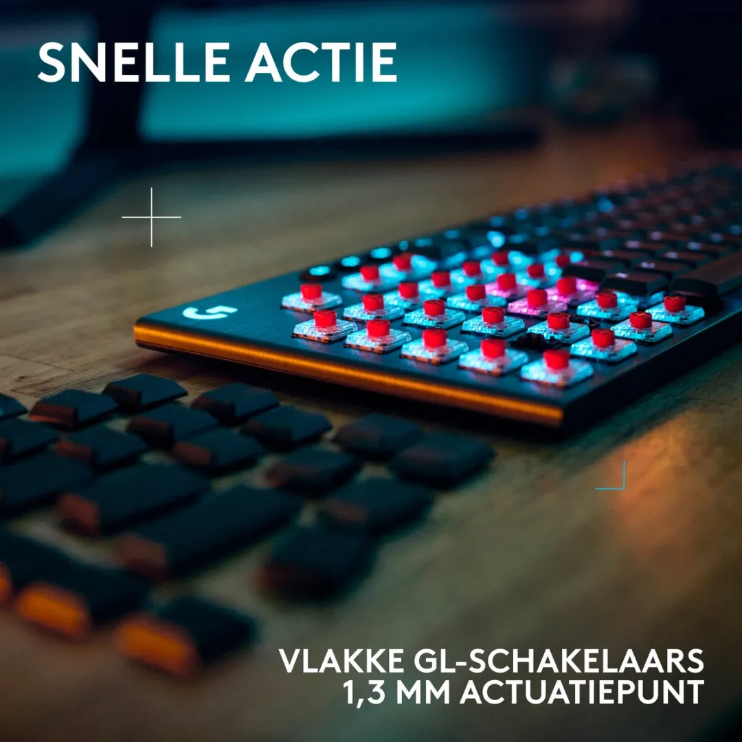 Logitech G915 X Lightspeed - Draadloos Gaming Toetsenbord - Tactile - Qwerty - Zwart