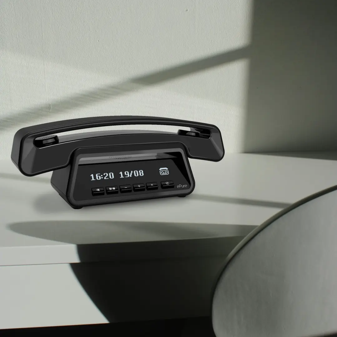 Alcatel E-pure Premium DECT Huistelefoon - Zwart - afbeelding 6 van 6