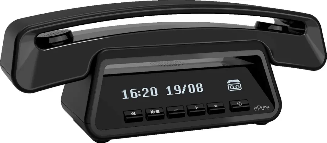 Alcatel E-pure Premium DECT Huistelefoon - Zwart - afbeelding 2 van 6