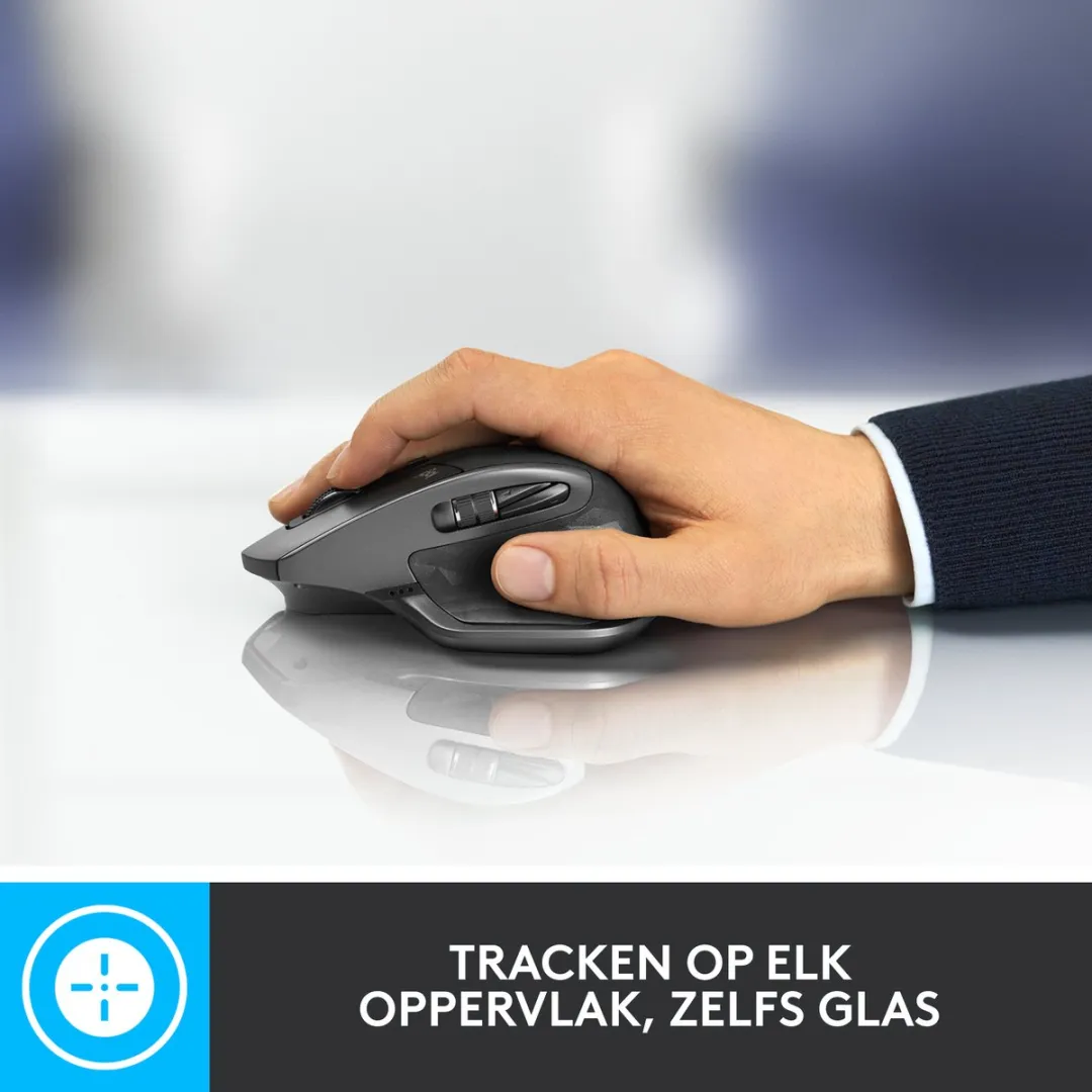 Logitech MX Master 2S 910-005138 Draadloze Muis - Grafiet