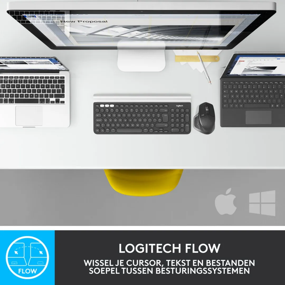 Logitech MX Master 2S 910-005138 Draadloze Muis - Grafiet