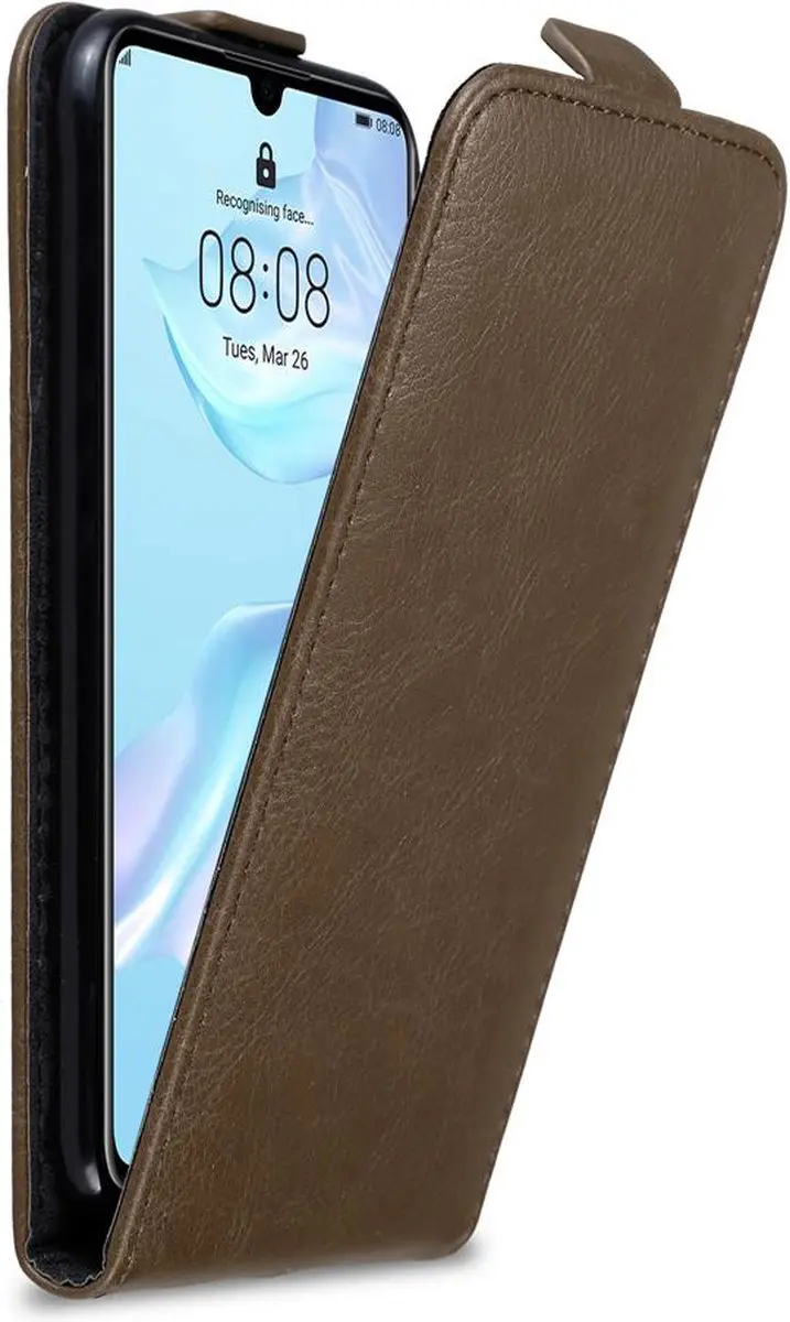 Cadorabo Hoesje geschikt voor Huawei P30 in KOFFIE BRUIN