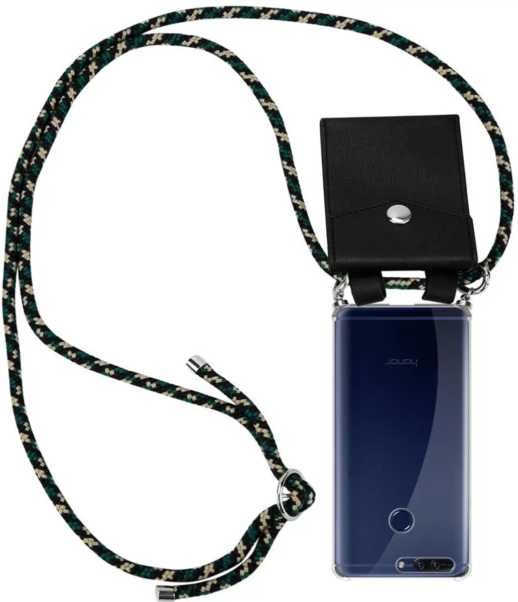 Cadorabo Hoesje geschikt voor Honor 8 PRO in CAMOUFLAGE