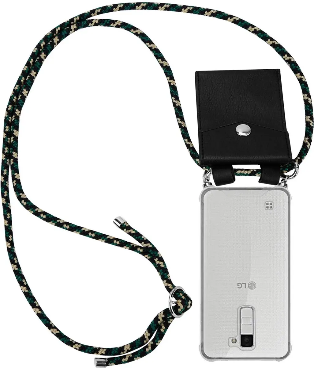 Cadorabo Hoesje geschikt voor LG K10 2016 in CAMOUFLAGE