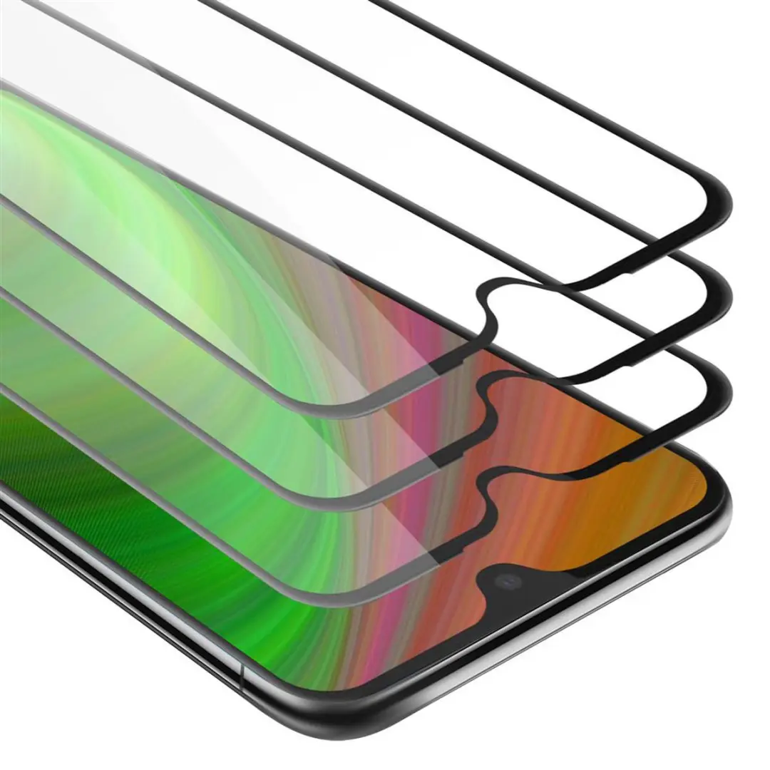 Cadorabo 3x Screenprotector geschikt voor Motorola MOTO G7 / G7 PLUS Volledig sc