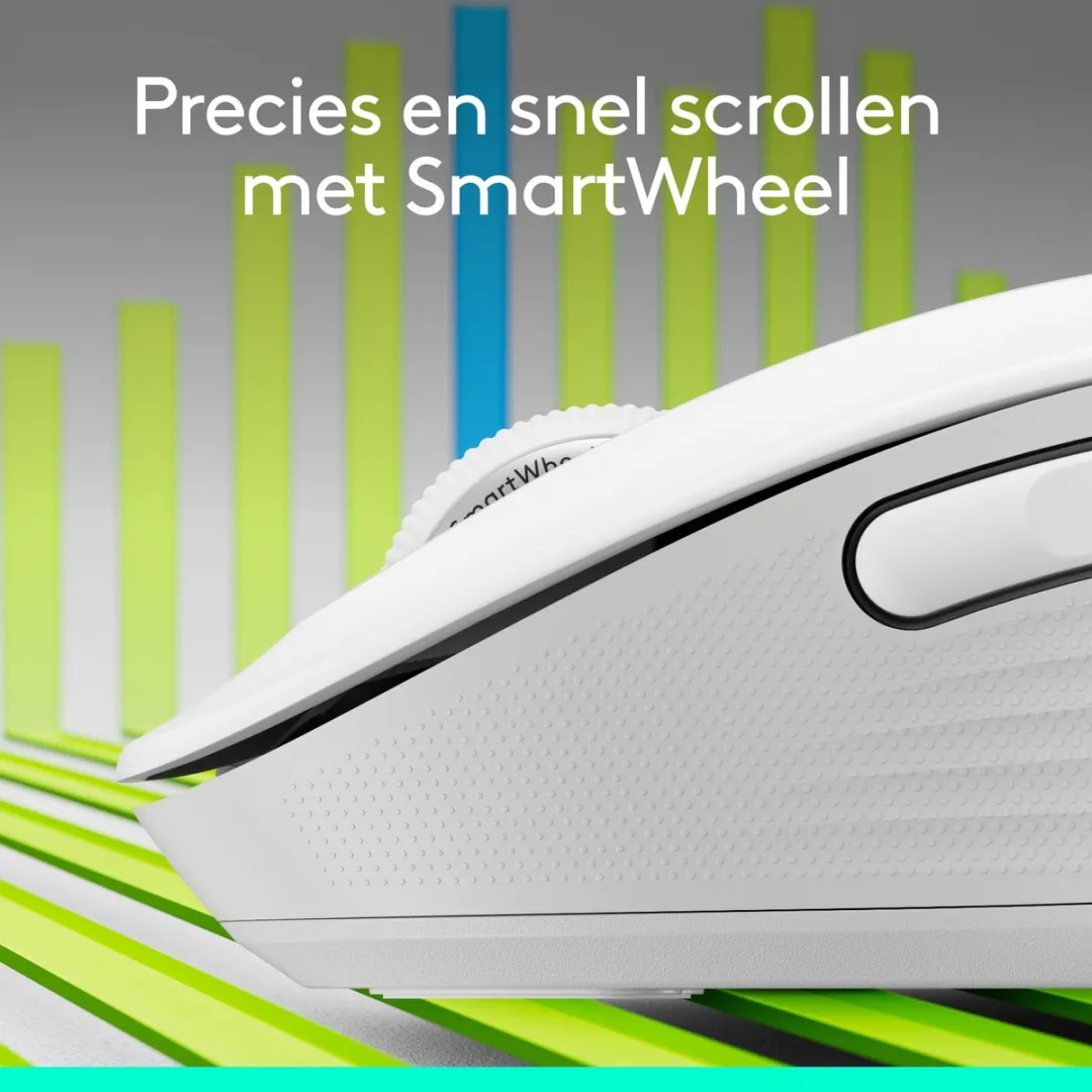 Logitech Signature M650 Draadloze Muis - Wit