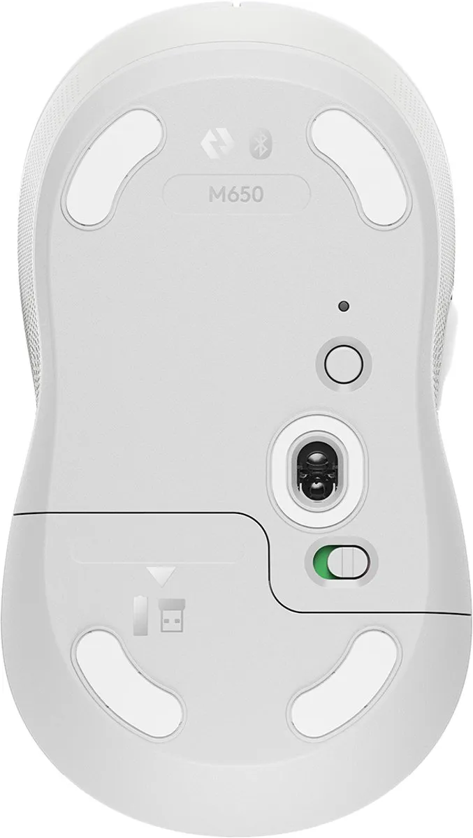 Logitech Signature M650 Draadloze Muis - Wit