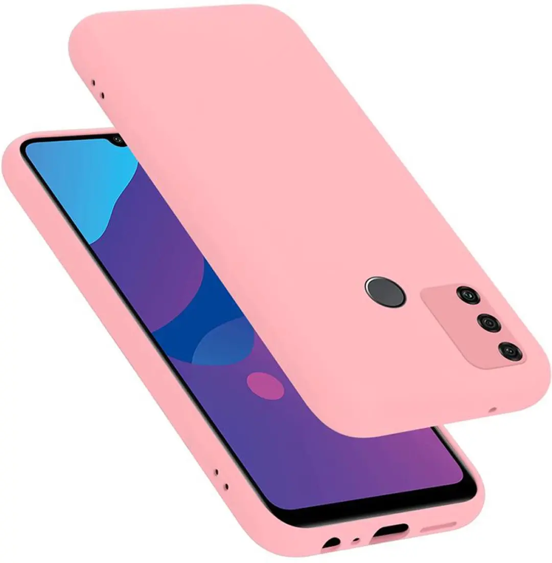 Cadorabo Hoesje geschikt voor Honor 9A in LIQUID ROZE