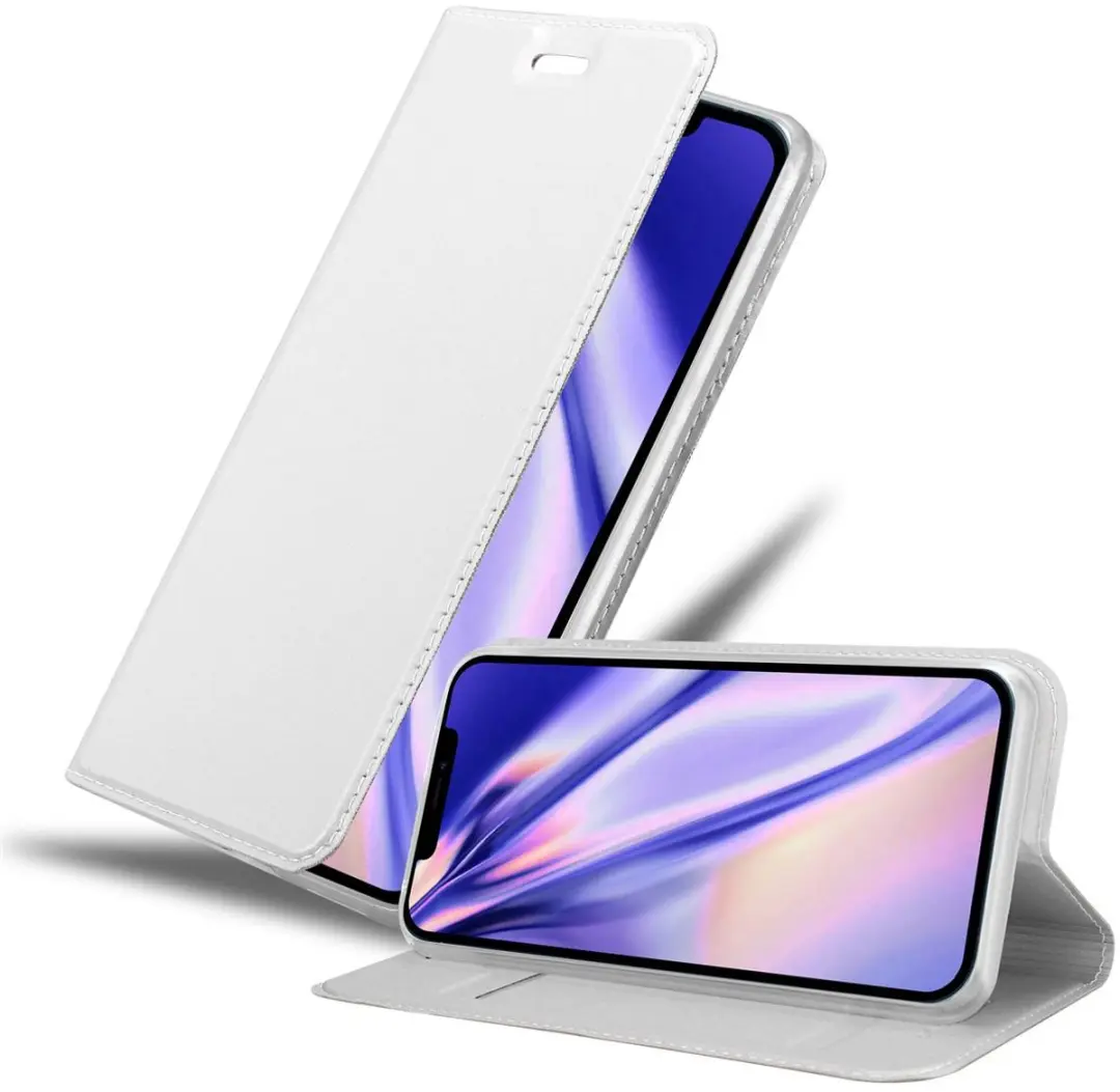 Cadorabo Hoesje geschikt voor Apple iPhone 12 PRO MAX in CLASSY ZILVER
