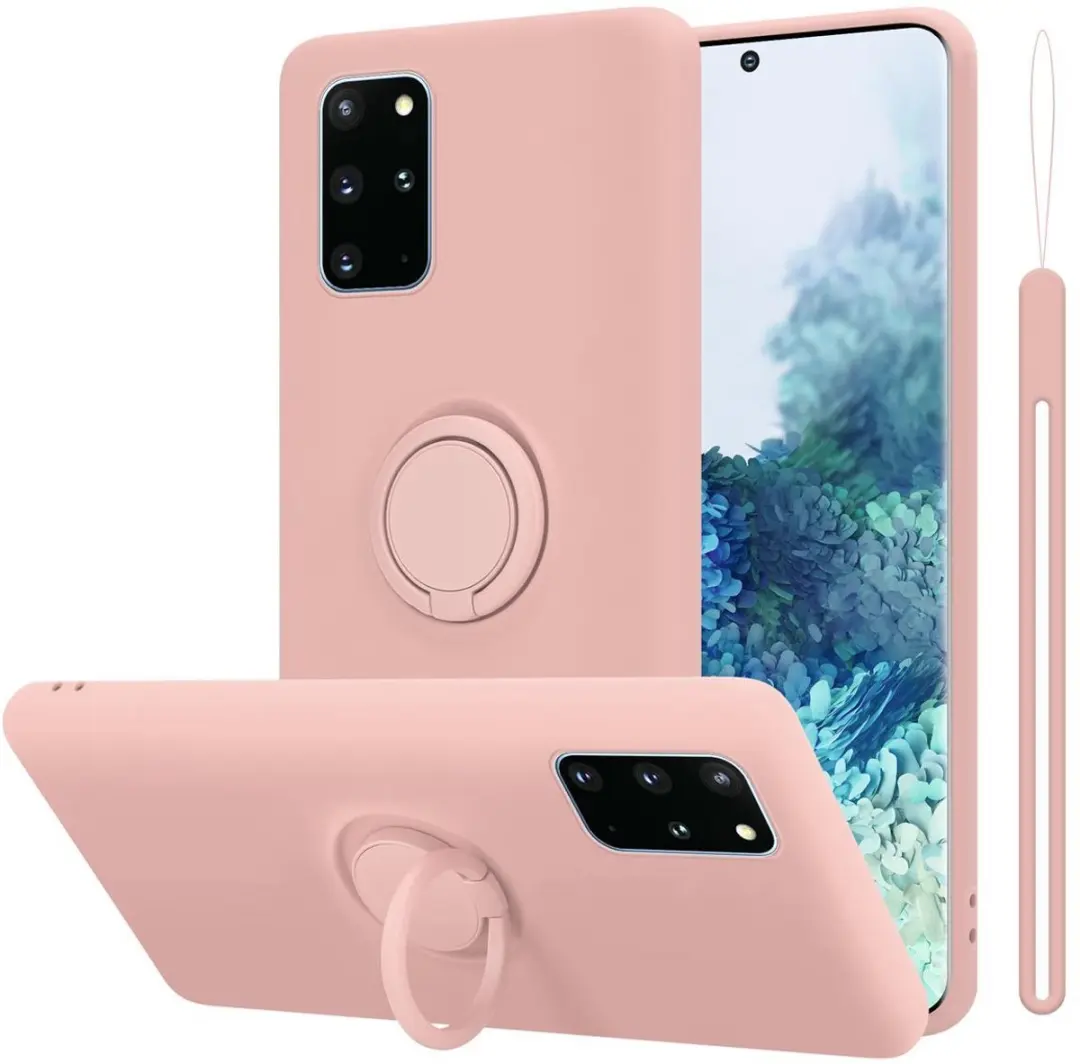 Cadorabo Hoesje geschikt voor Samsung Galaxy S20 PLUS in LIQUID ROZE