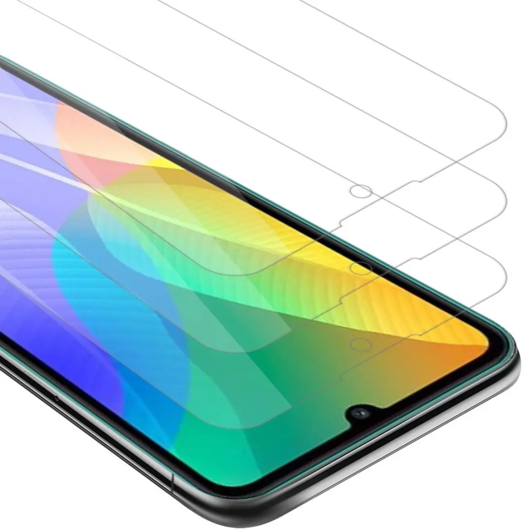 Cadorabo 3x Screenprotector geschikt voor Huawei Y6P