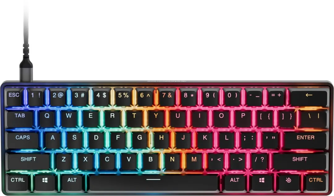 SteelSeries Apex Pro Mini Gen 3 Toetsenbord - US QWERTY - 64913 - Zwart