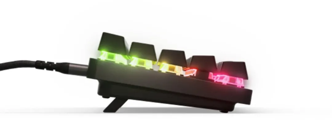 SteelSeries Apex Pro Mini Gen 3 Toetsenbord - US QWERTY - 64913 - Zwart - afbeelding 6 van 6