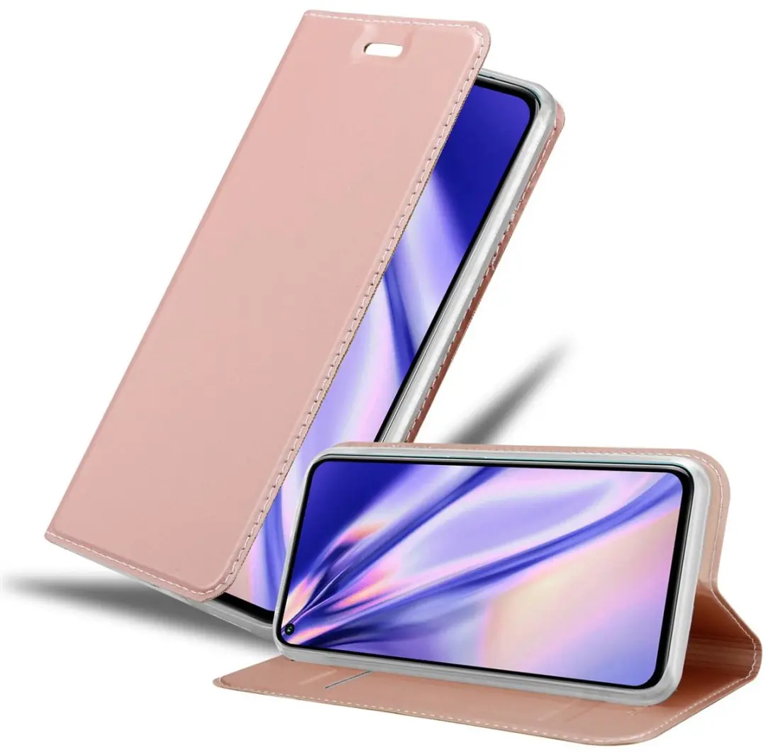 Cadorabo Hoesje geschikt voor Honor 20 PRO in CLASSY ROSE GOUD