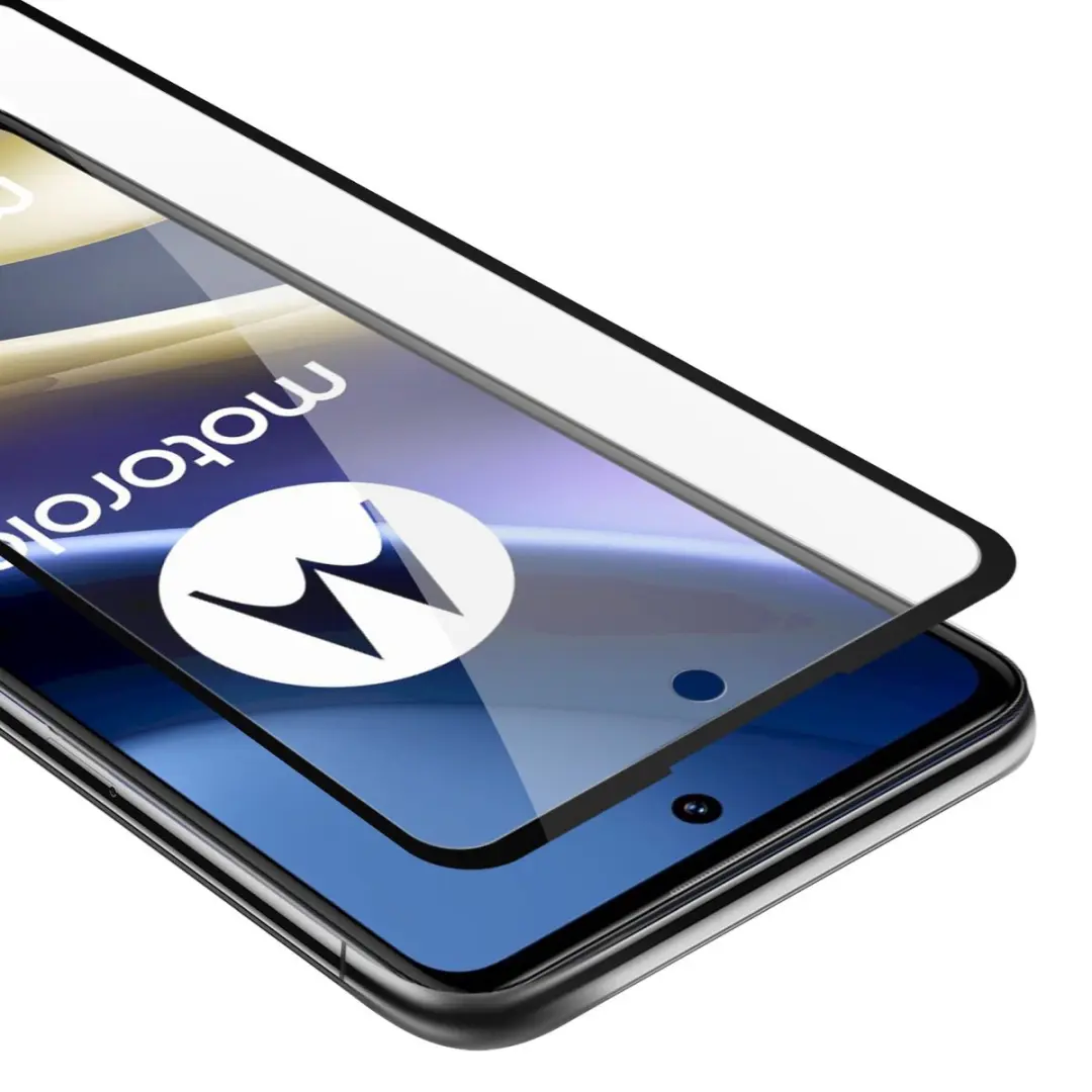 Cadorabo Screenprotector geschikt voor Motorola MOTO G51 5G Volledig scherm pant