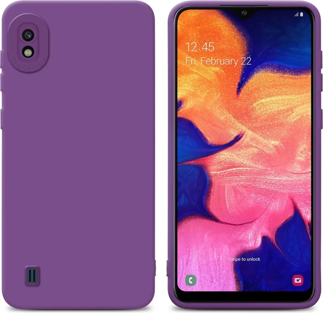 Cadorabo Hoesje geschikt voor Samsung Galaxy A10 in FLUID MAT PAARS