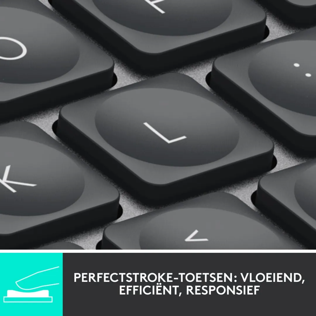 Logitech MX KEYS Mini Toetsenbord - Draadloos - Grijs