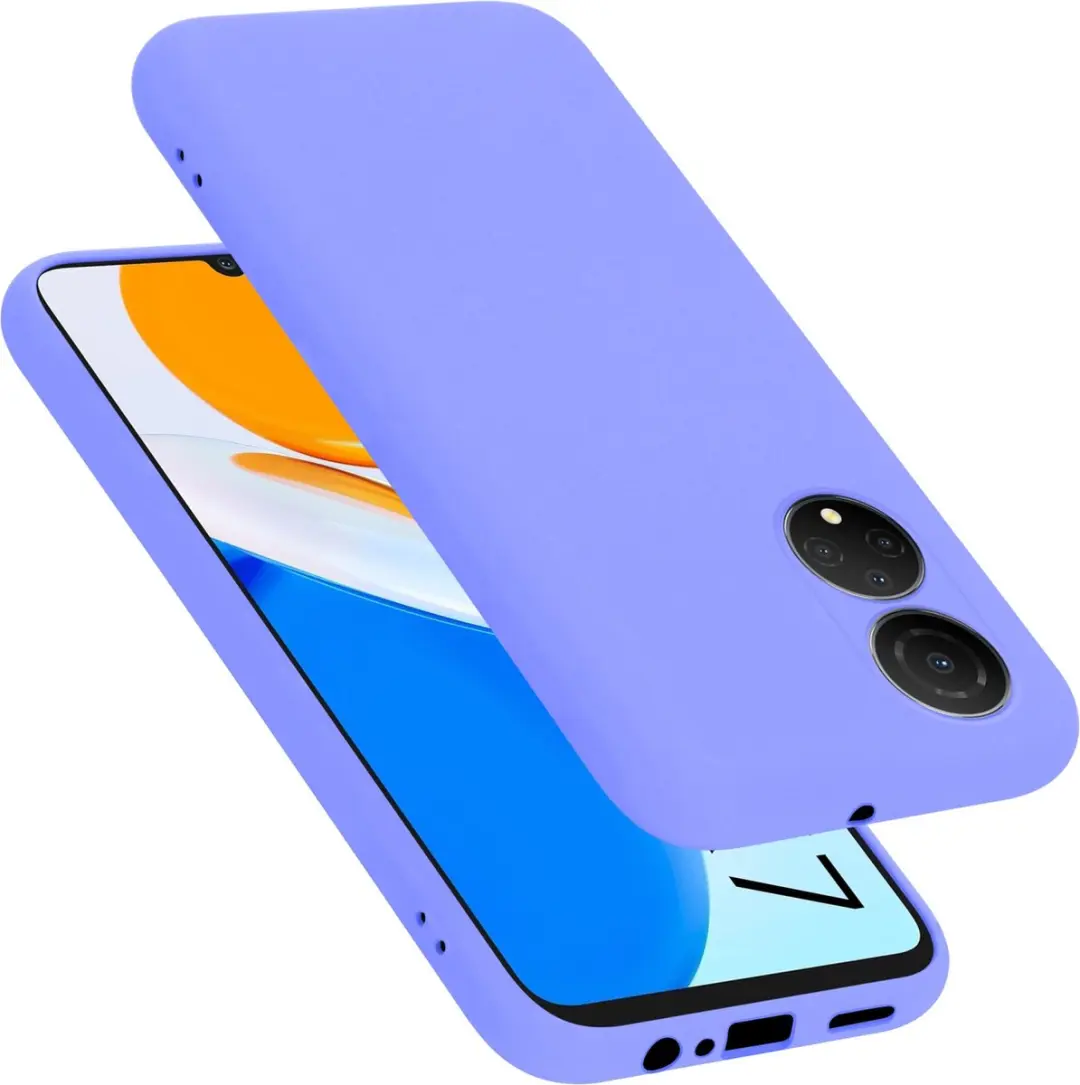 Cadorabo Hoesje geschikt voor Honor X7 in LIQUID LICHT PAARS