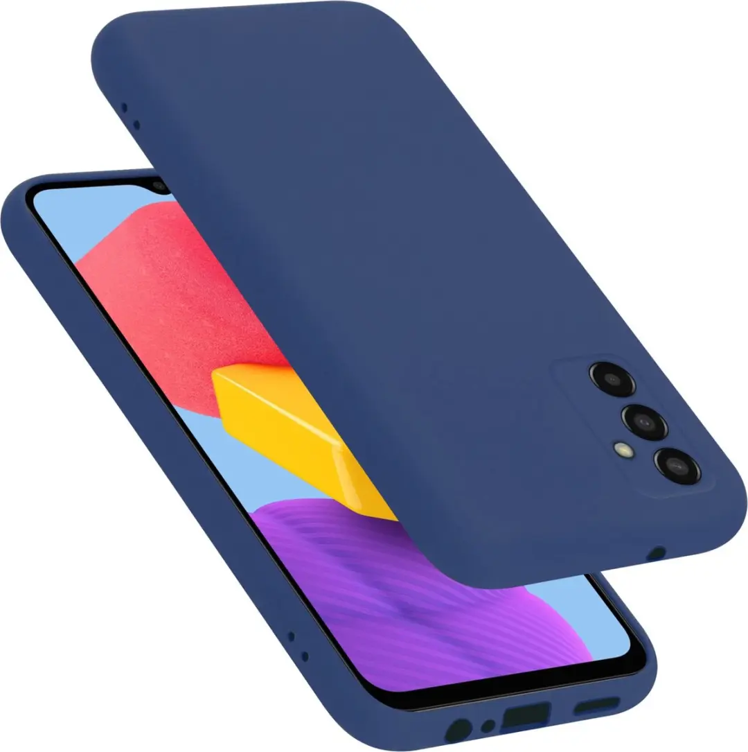Cadorabo Hoesje geschikt voor Samsung Galaxy M13 4G in LIQUID BLAUW