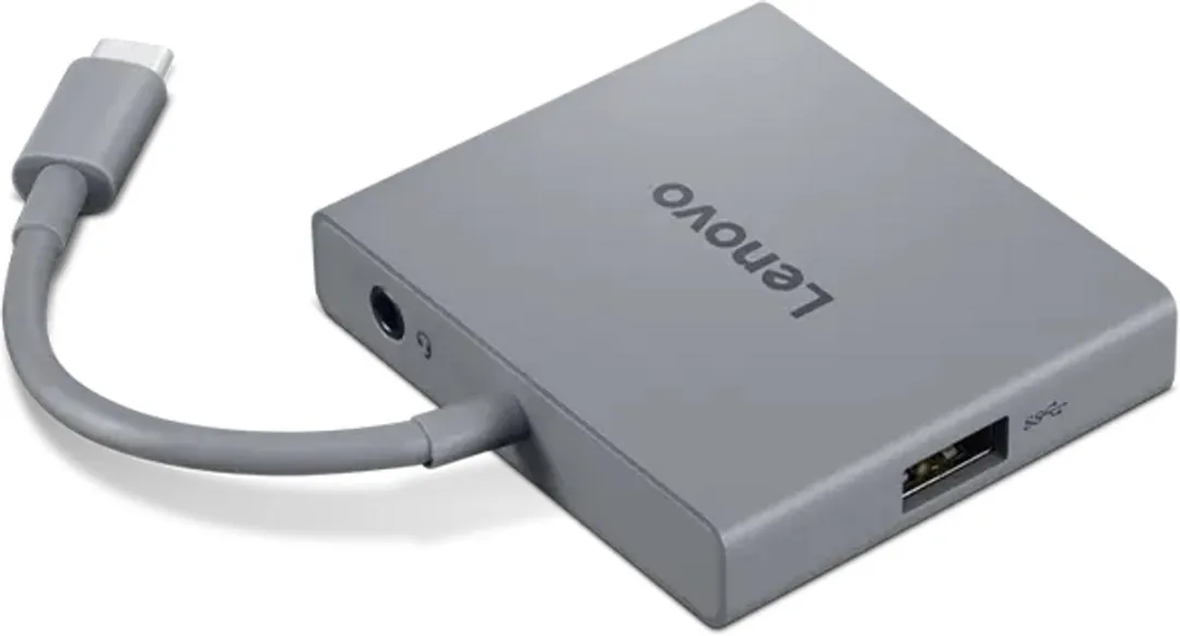 Lenovo USB-C 4-in-1 Hub Gen2 GX91R64790 - Zwart