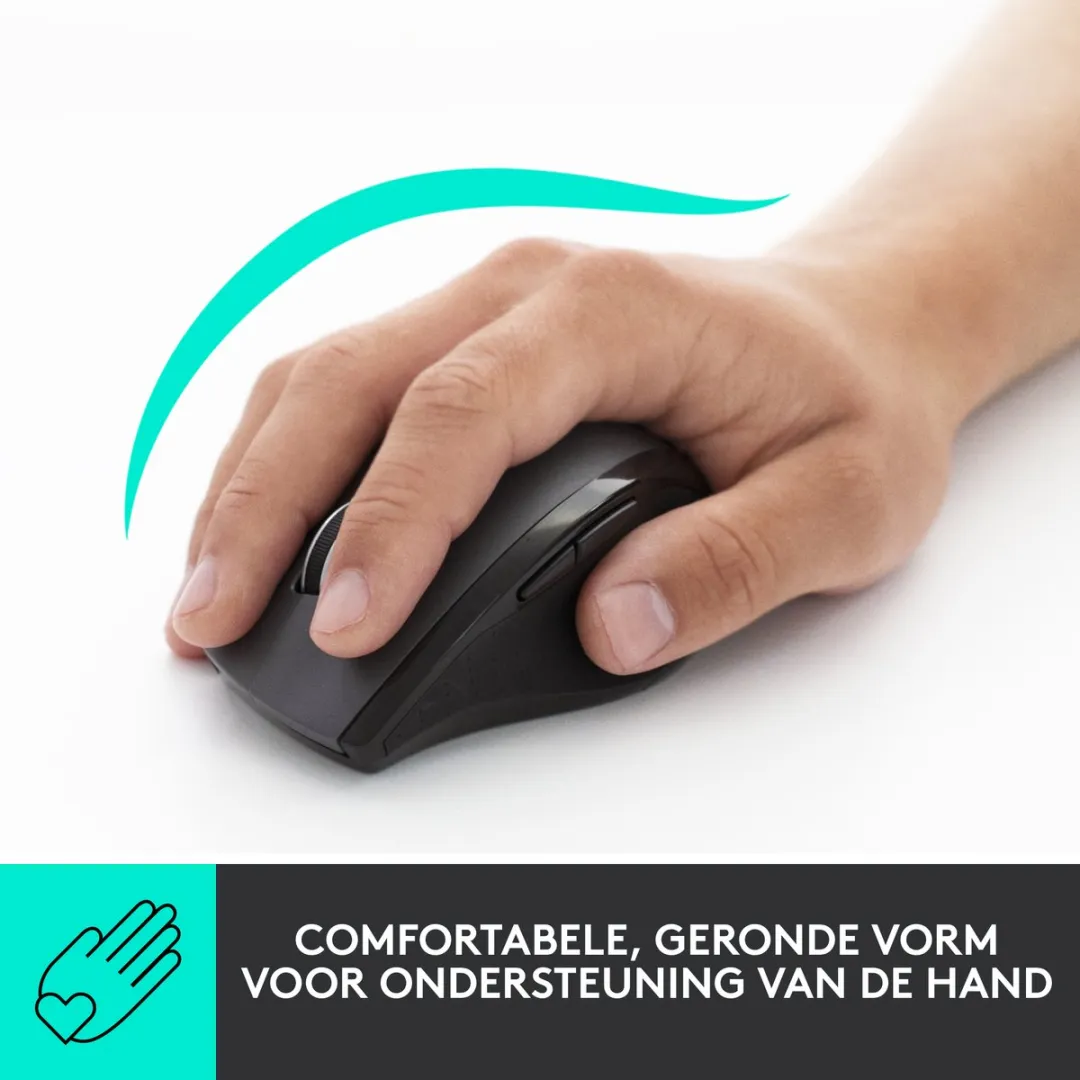 Logitech M705 Marathon Draadloze Muis - Grijs