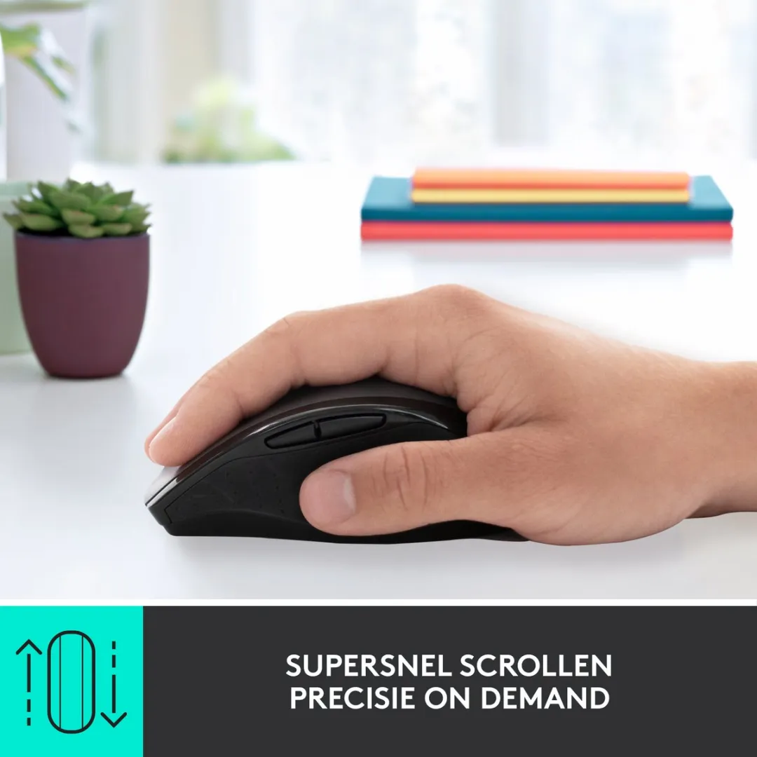 Logitech M705 Marathon Draadloze Muis - Grijs