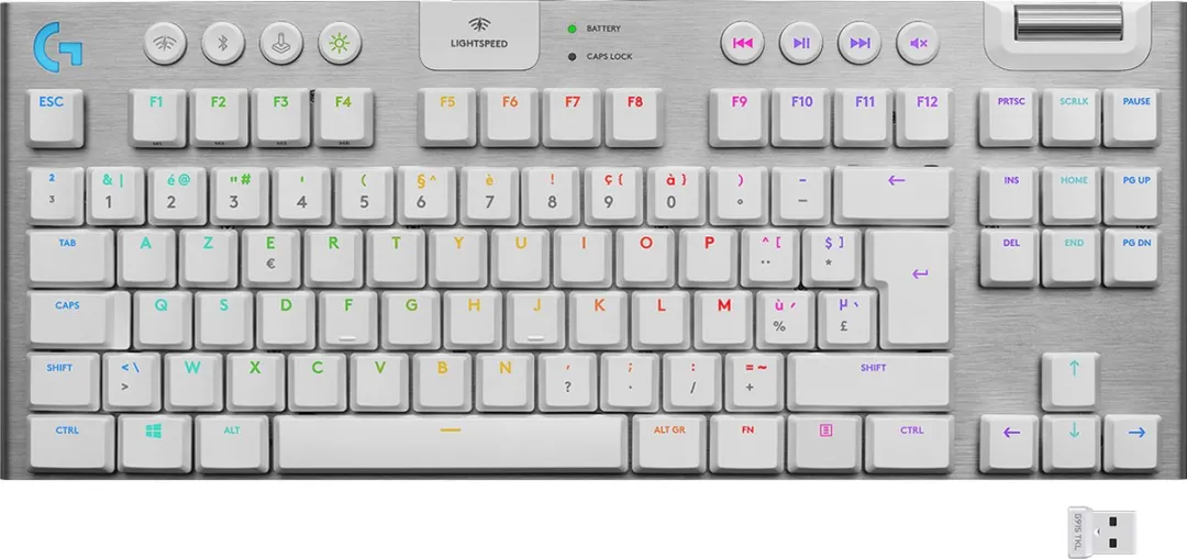 Logitech G G915 TKL Mechanisch Gaming Keyboard Wit