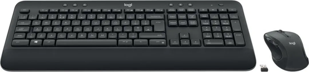 Logitech MK545 Draadloos Toetsenbord en Muis - 5 Knoppen - Zwart
