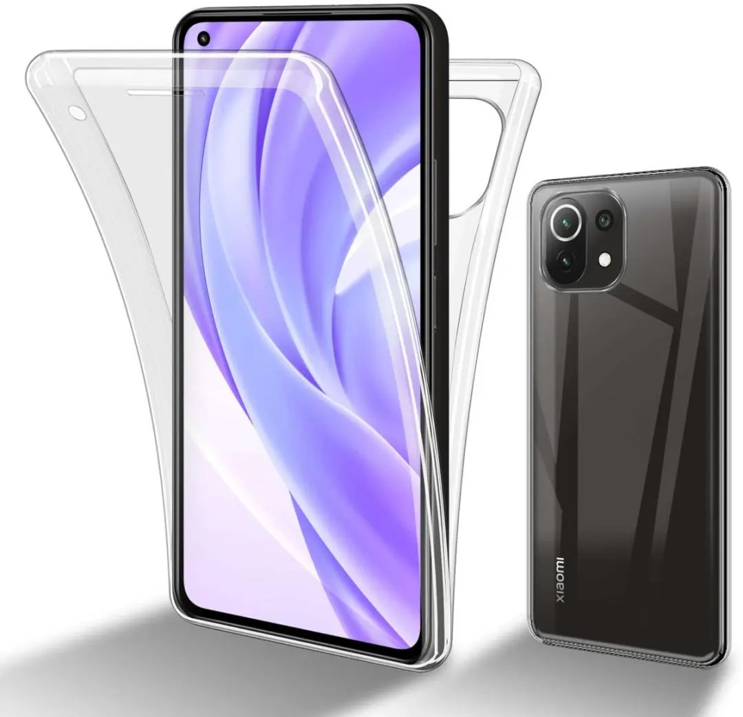 Cadorabo Hoesje geschikt voor Xiaomi Mi 11 LITE (4G / 5G) / 11 LITE NE in TRANSP